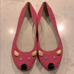 Pink Mouse Marc Jacobs Flats Size 37.5 (European)